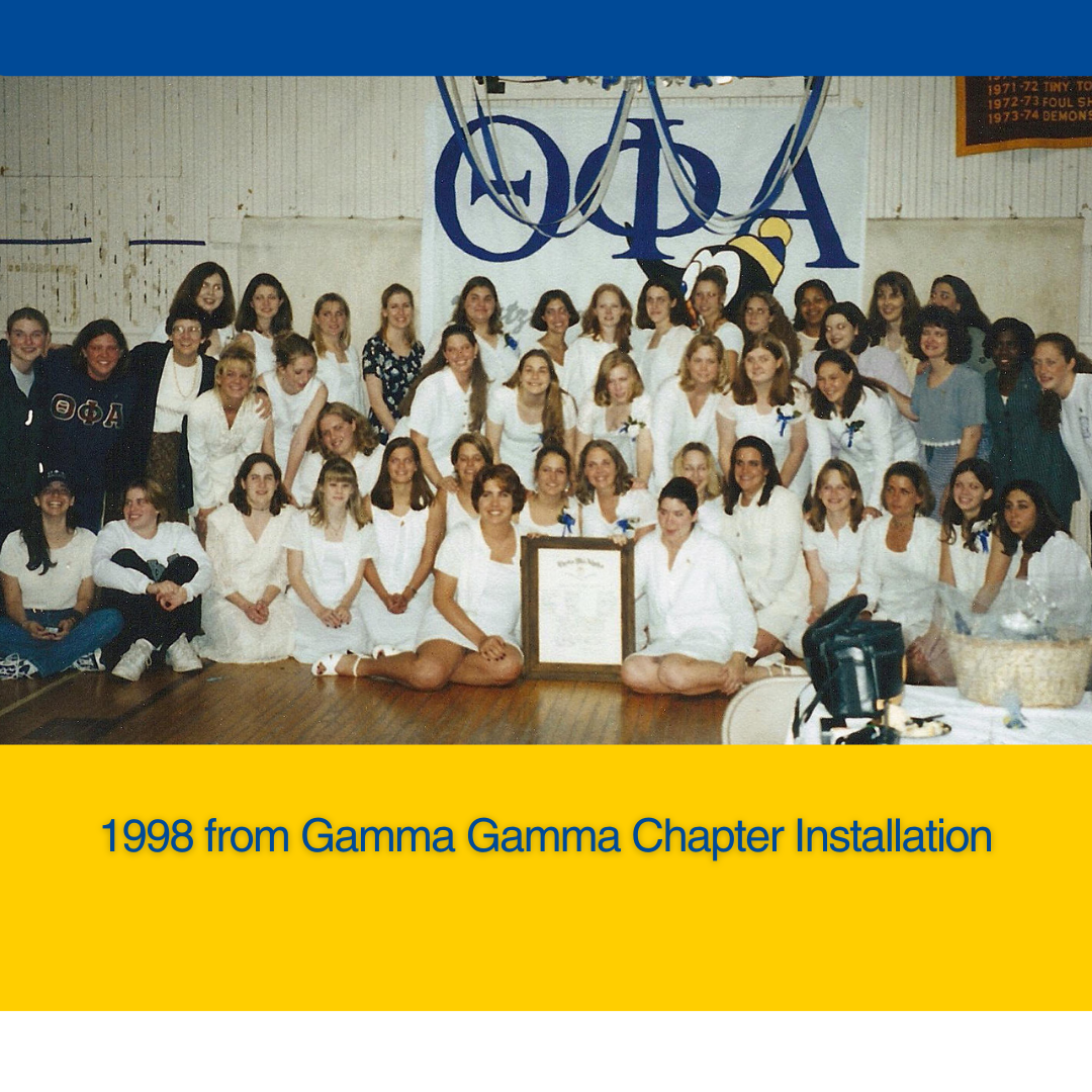 Gamma Gamma Chapter Installation