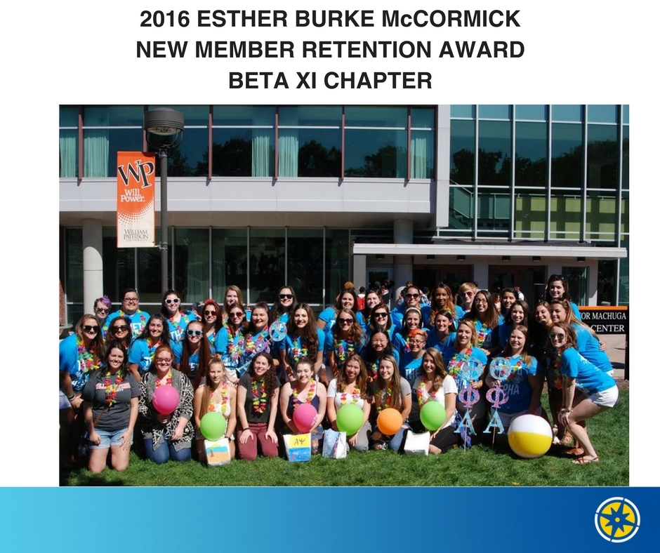 Esther Burke McCormick Award - Beta Xi