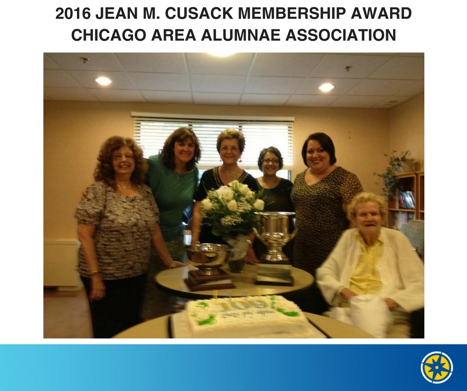 Jean M. Cusack Award - Chicago Area Alumnae Association