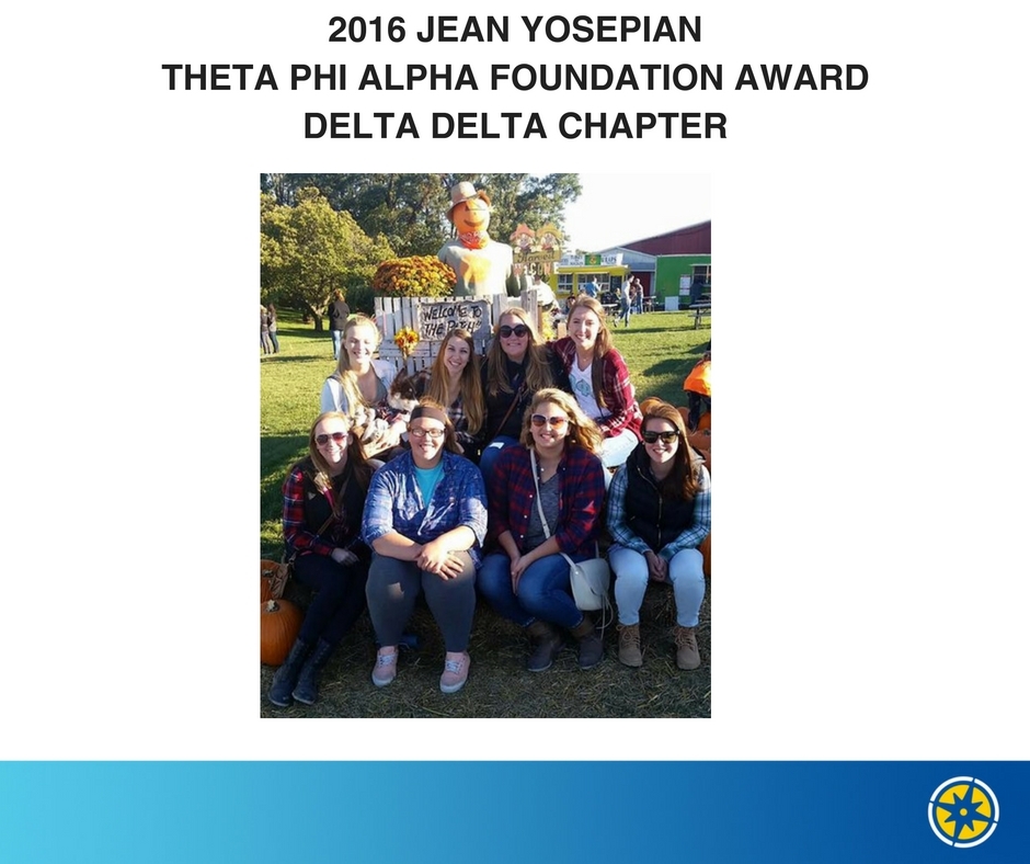 Jean Yosepian Award - Delta Delta
