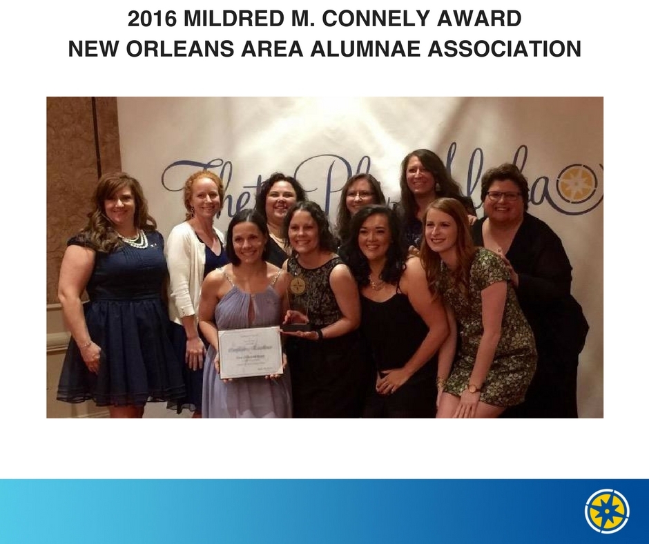 Mildred Connelly Award - New Orleans Area Alumnae Association